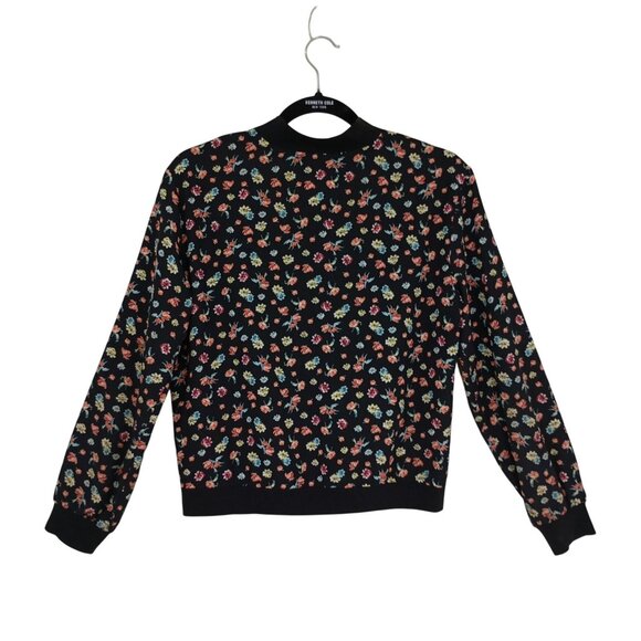 Sybilla Collection Floral Bomber Jacket Sz S Multicolor Zip-Up Lightweight Women - Picture 9 of 12